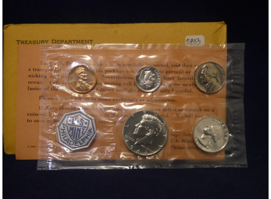 1964 US Silver 5 Coin Proof Set