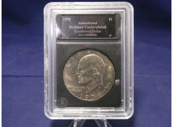 1978 D Eisenhower Dollar -  Uncirculated