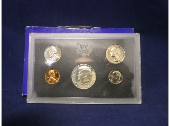 1968 United States 5 Coin Proof Set - 40 Silver Half