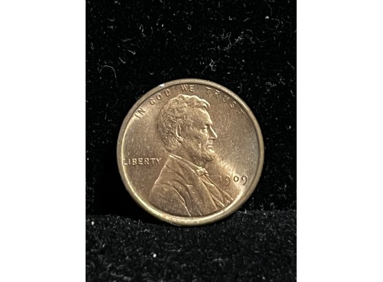 1909 VDB Lincoln Cent Penny  - Uncirculated