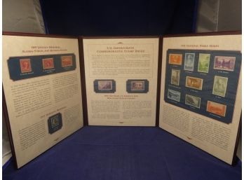 PCS US Imperforate Commemorative Stamp Issues 1909-1938 Lincoln Harding US Parks