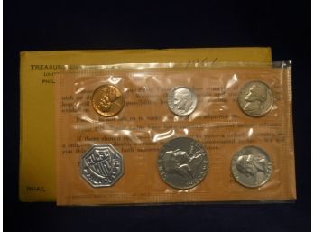1961 US Silver 5 Coin Proof Set