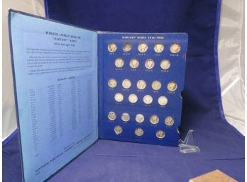 Mercury Dime Collection 1916 - 1945 76 Coins Inculding 1921 P& D