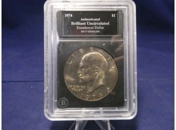 1974 D Eisenhower Dollar -  Uncirculated