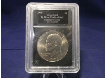 1971 Eisenhower Dollar -  Uncirculated