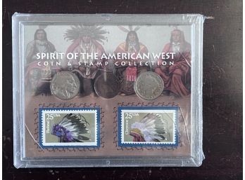 Spirit Of The American West Coin And Stamp Collection