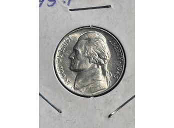 1945 Jefferson Silver Nickel - Uncirculated