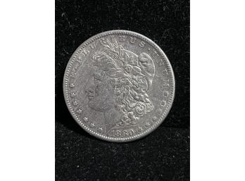 1880 S Morgan Silver Dollar  - Extra Fine