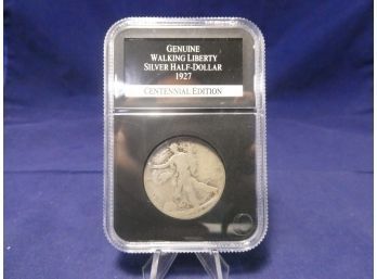 1927 S  Walking Liberty Silver Half Dollar