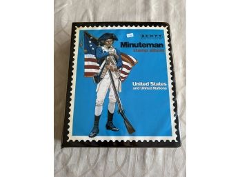 Scott Stamp Album - US Stamps 1898 To 1990s
