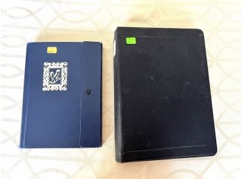 Lot Of 2 United Nations Stamp Albums  - Many Unused Plates & Stamps -B2