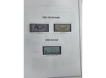 1933  Zeppelin Stamp & 1931-32 Airmails