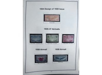 1934 To 2008  Airmail Stamps