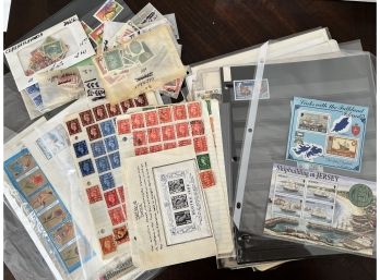 Box Lot Of Worldwide Stamps - Middle East