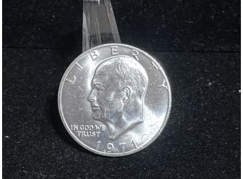 1971 S San Francisco US Silver Eisenhower Uncirculated Dollar