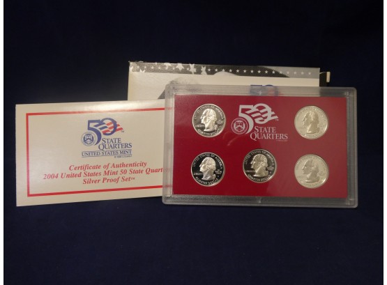 2004 United States Silver Proof State Set