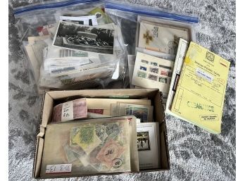 Box Lot Of Worldwide Stamps - Individual Stamps, Canada