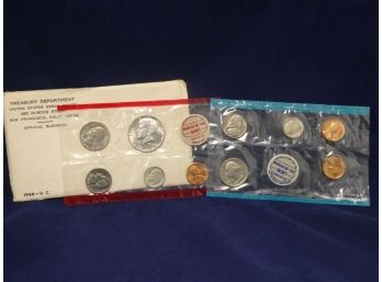 1968 United States 10 Coin P & D Mint Set