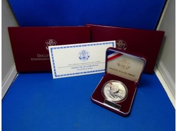 1999 Dolly Madison Proof Silver Dollar Commemorative Coin Set