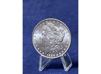 1886 Morgan Silver Dollar -  Uncirculated