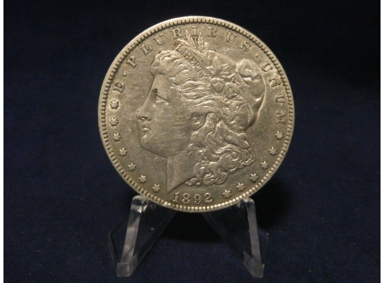 1892  Morgan Silver Dollar