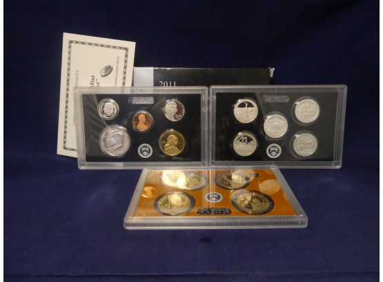 2011 United States Silver Proof Set 14 Coins
