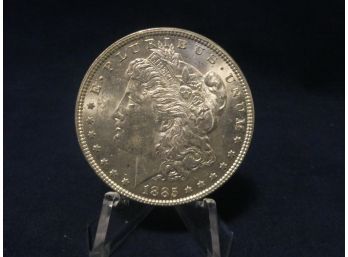 1885 Morgan Silver Dollar Uncriculated