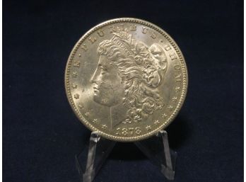 1878  S San Fransisco Morgan Silver Dollar Uncirculated