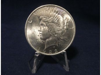 1923 Silver Peace Dollar Key Date Rare Coin XF