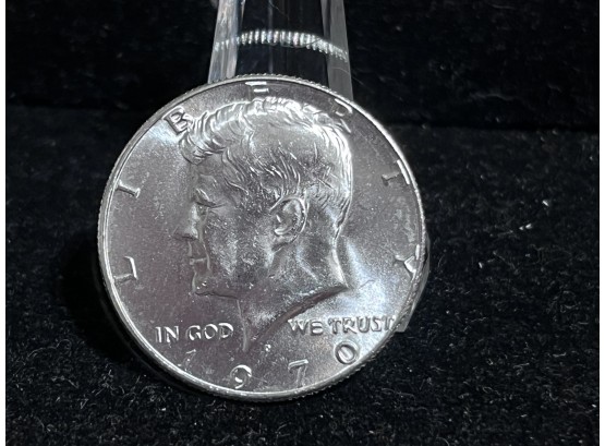 1970 D Denver Kennedy Silver Half Dollar - Key Date