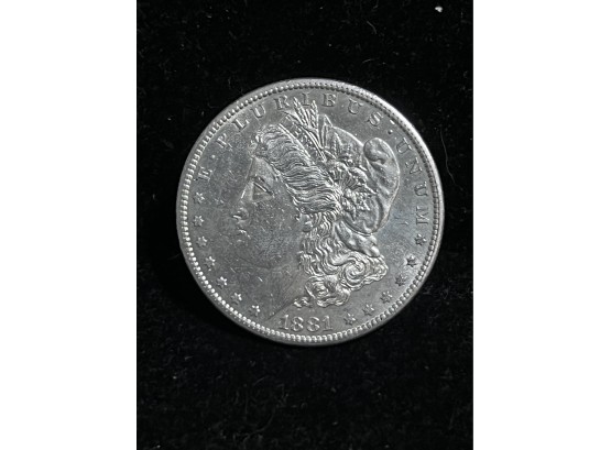 1881 S San Francisco  Morgan Silver Dollar Uncirculated