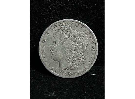1886  O New Orleans Morgan Silver Dollar Better Date