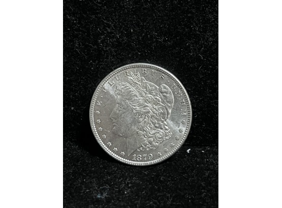 1879  Morgan Silver Dollar Almost Uncirculated