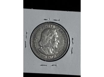 1892 Columbian Exposition Commemorative Silver Half Dollar - High Grade