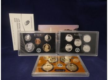 2014 United States Silver Proof Set 14 Coins