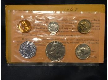 1962 US Silver 5 Coin Proof Set