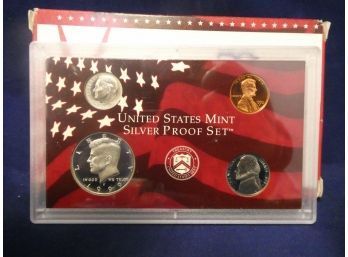 1999 United States Silver Proof Set 9 Coins