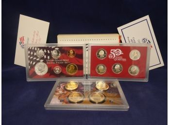 2007 United States Silver Proof Set 10 Coins
