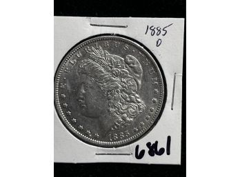 1885  O New Orleans Morgan Silver Dollar Uncirculated