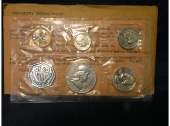 1961 US Silver 5 Coin Proof Set