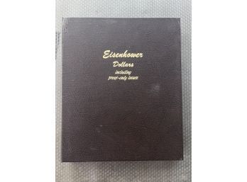 Album Of 32 Eisenhower Dollars -Includes Silver And Proof Varieties