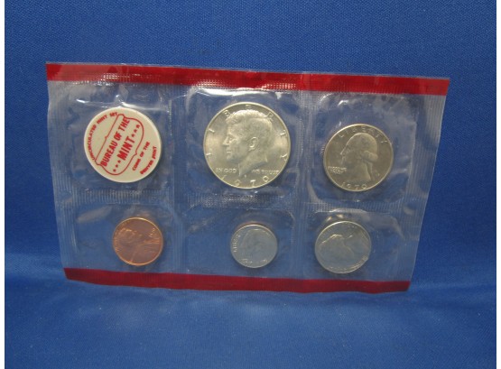 1970 D Denver Year Set With Kennedy Half Dollar 5 Coin Set