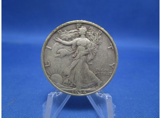 1934  Walking Liberty Silver Half Dollar VF