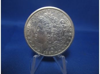 1887 S San Fransisco Morgan Silver Dollar UNC