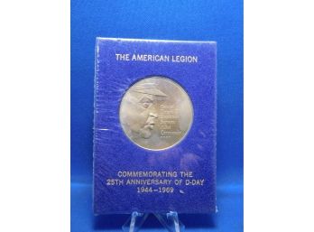 1970 25th Anniversary Of D-Day Eisenhower Commemorative Coin