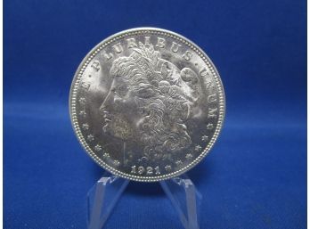 1921 D Denver Morgan Silver Dollar UNC
