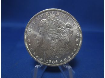 1886 Morgan Silver Dollar UNC