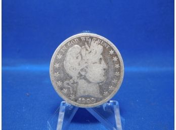 1902 O New Orleans Barber Silver Half Dollar