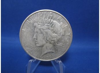 1923 S San Fransisco Silver Peace Dollar VF