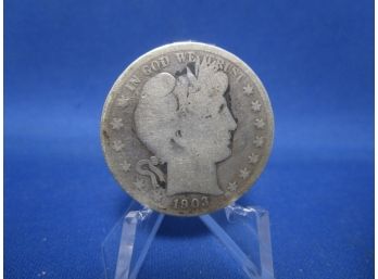 1903 San Francisco Barber Silver Half Dollar